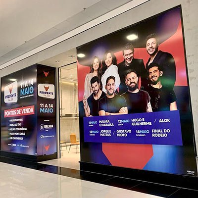 adesivos em impressão digital