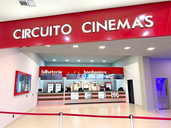 comunicação visual para a circuito cinemas